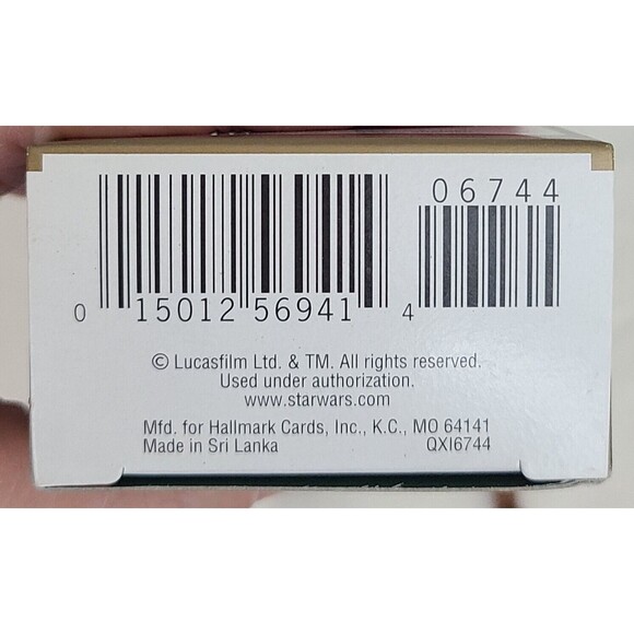 VTG Hallmark 2000 Star Wars Episode 1 Jedi Council 3 Figure Set Ornament Movie - Picture 7 of 8